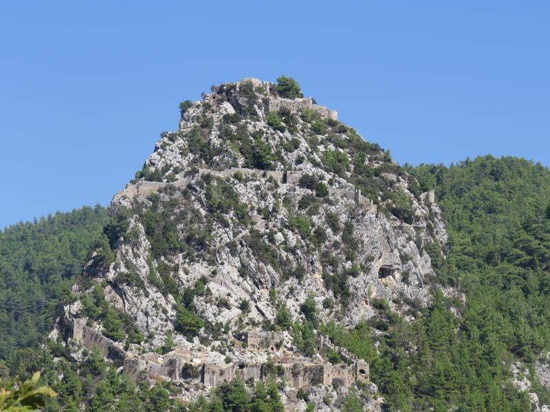 Alarahan skysstasjon Alara Avsallar Alanya Tyrkia