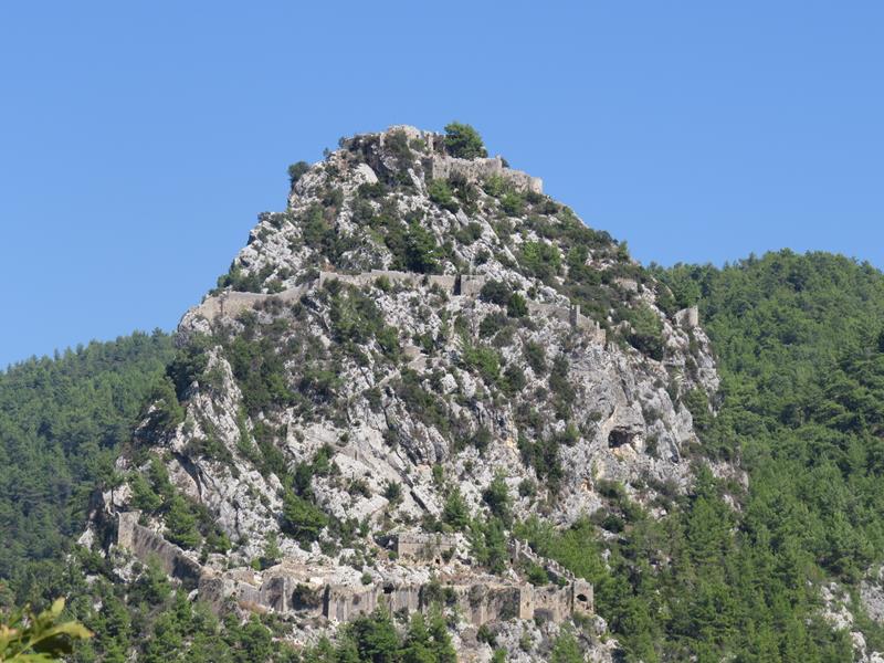 Alarahan skysstasjon Alara Avsallar Alanya Tyrkia