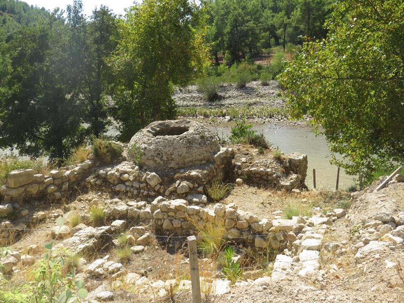 Alarahan skysstasjon Alara Avsallar Alanya Tyrkia