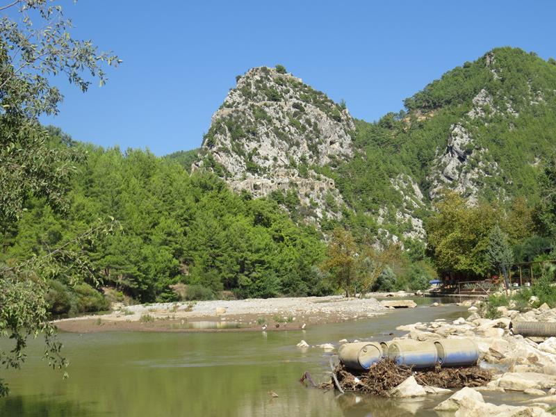 Alarahan skysstasjon Alara Avsallar Alanya Tyrkia