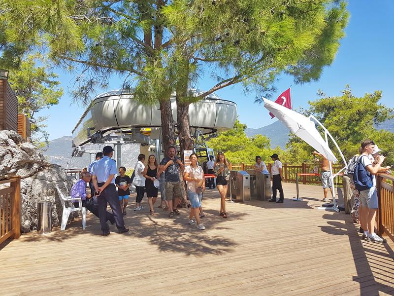 Teleferik Alanya Tyrkia Gondolbanen