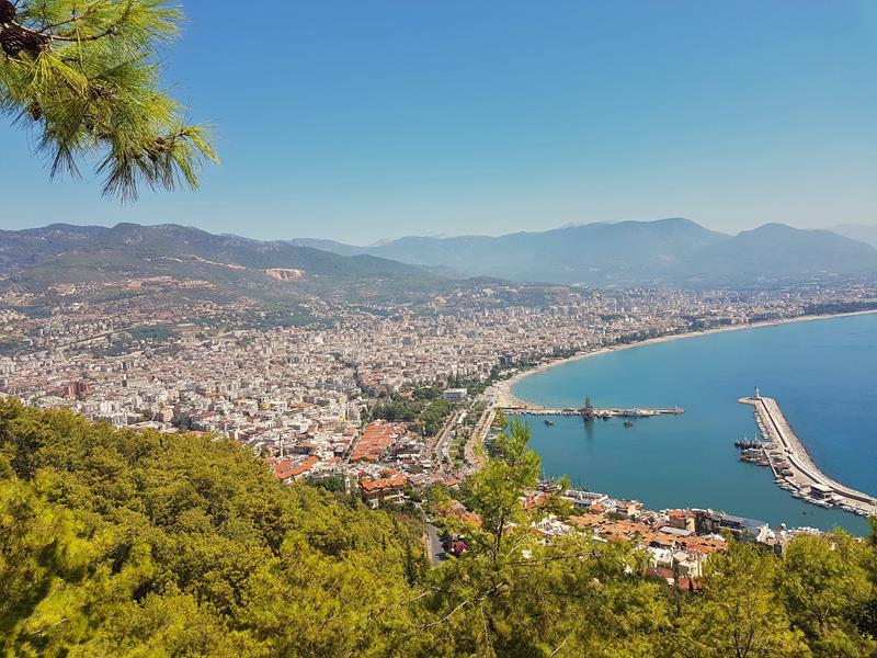 Teleferik Alanya Tyrkia Gondolbanen