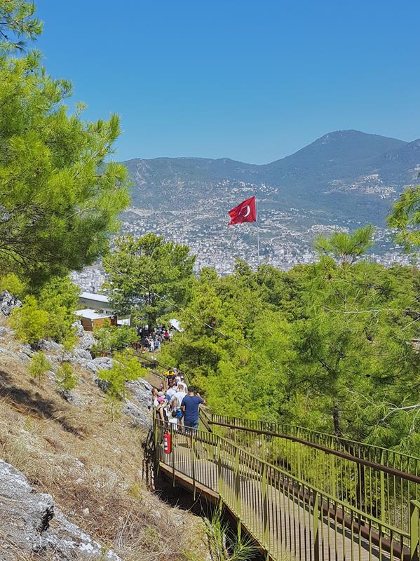 Teleferik Alanya Tyrkia Gondolbanen