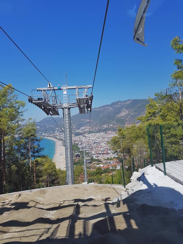 Teleferik Alanya Tyrkia Gondolbanen