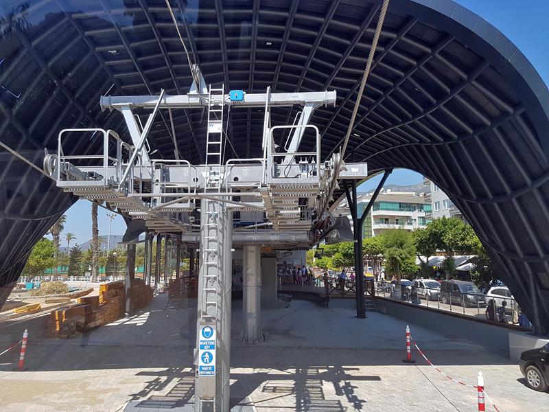 Teleferik Alanya Tyrkia Gondolbanen