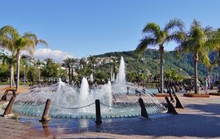 Kleopatrastranden Alanya Tyrkia