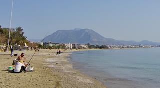 Alanya østre strand Tyrkia Keykubat beach