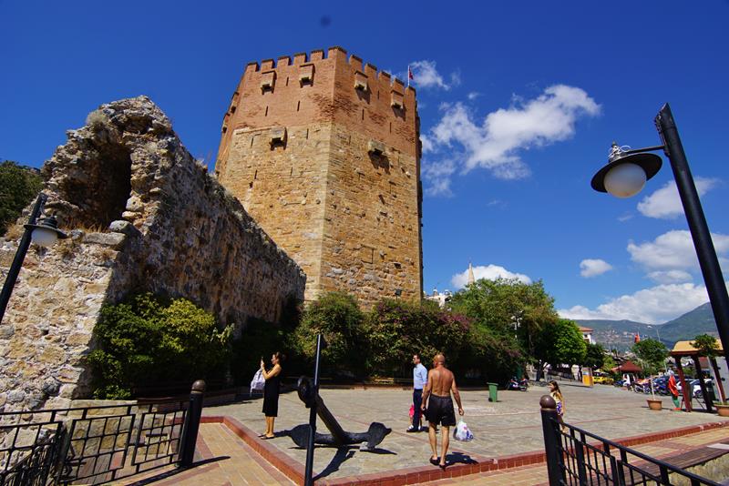 Det røde Tårn Red Tower Alanya Kizil Kule