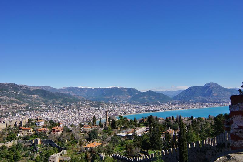 Kleopatraborgen vandring Alanya fottur