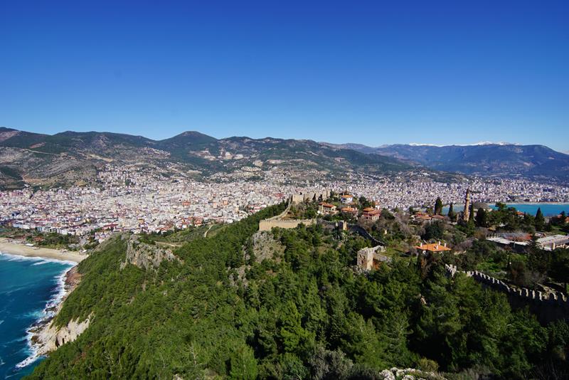 Kleopatraborgen KALE Alanya Tyrkia