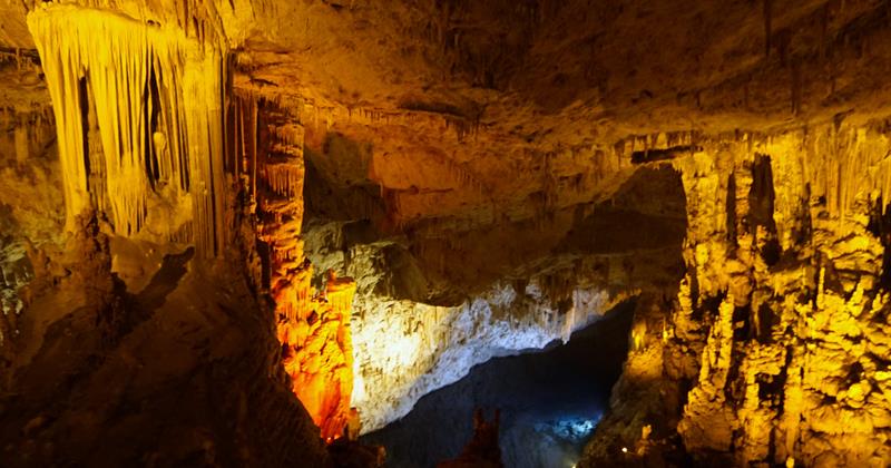 Gilindire grotten Aydincik Mersin Tyrkia