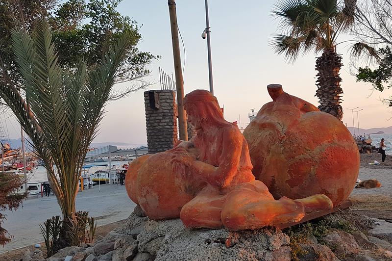 Turgutreis solnedgang Bodrum halvøya sunset Tyrkia