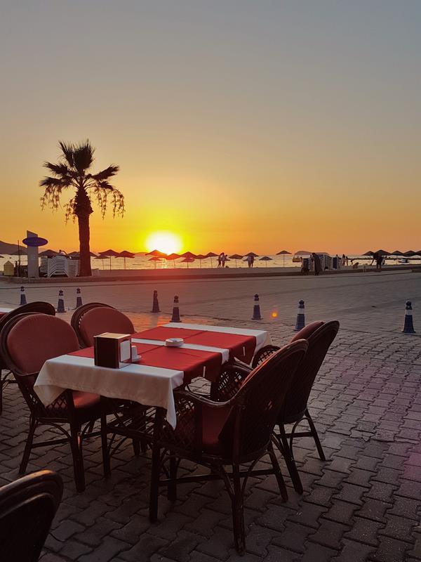 Turgutreis Bodrum Halvøya Tyrkia solnedgang Sunset Turkey