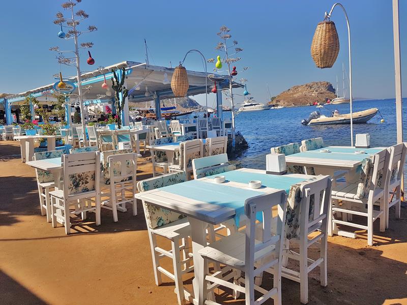 Gumusluk Pitttoresk i Bodrum Tyrkia