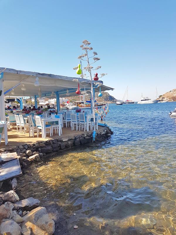 Gumusluk Pitttoresk i Bodrum Tyrkia