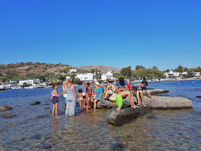 Gumusluk Pitttoresk i Bodrum Tyrkia