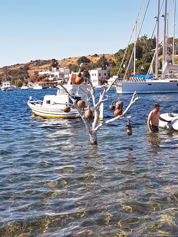 Gumusluk Pitttoresk i Bodrum Tyrkia