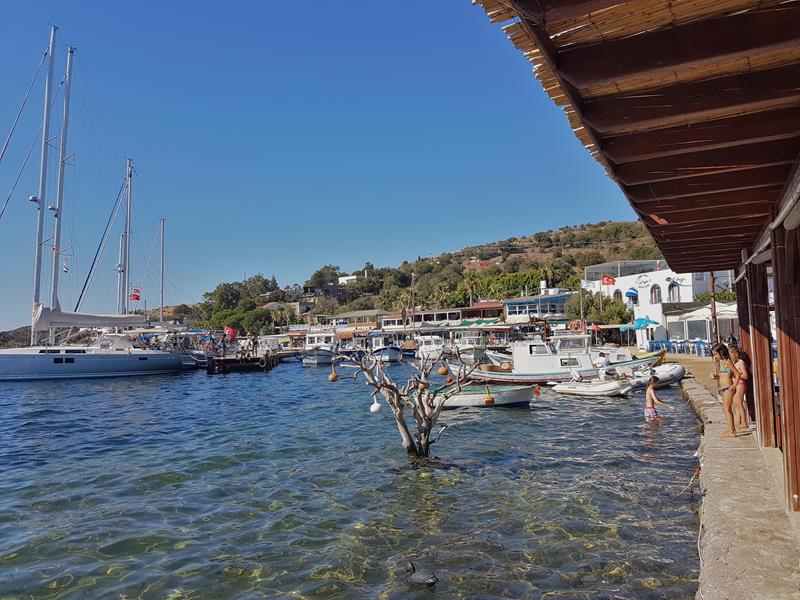 Gumusluk Pitttoresk i Bodrum Tyrkia