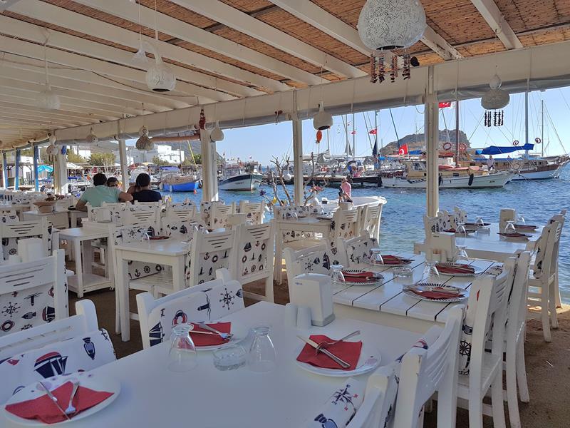 Gumusluk Pitttoresk i Bodrum Tyrkia