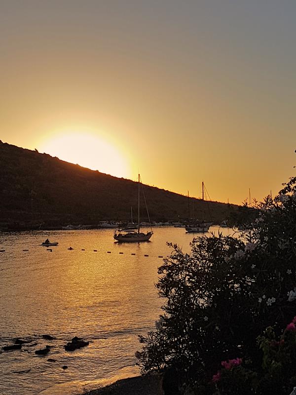 Gumusluk by Night Bodrum Tyrkia