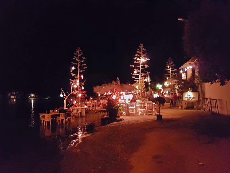 Gumusluk by Night Bodrum Tyrkia