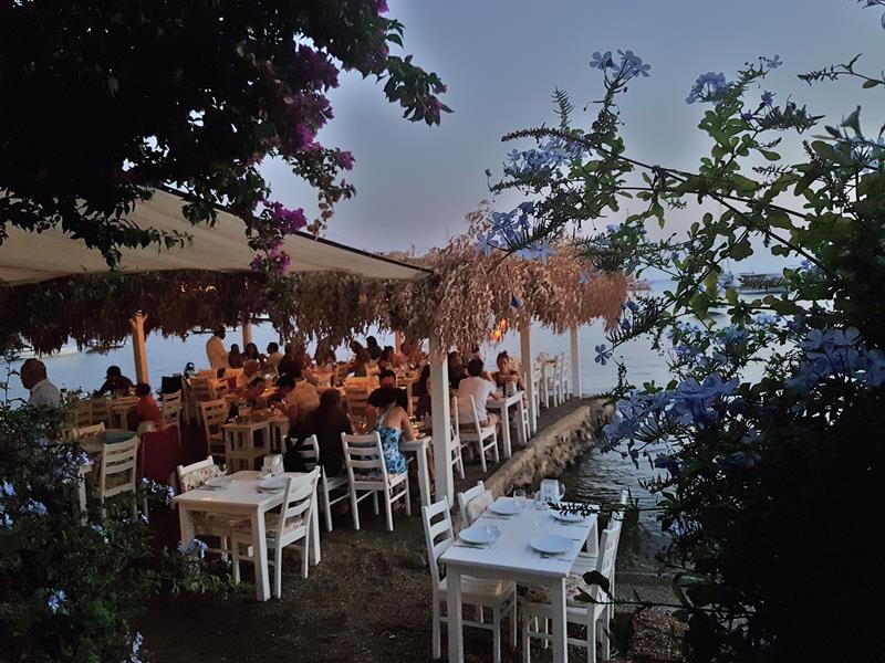 Gumusluk by Night Bodrum Tyrkia