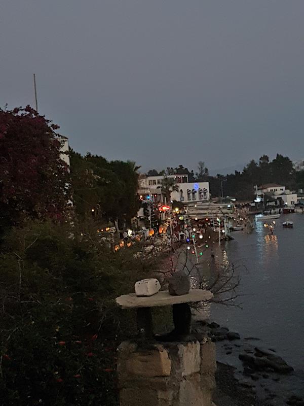 Gumusluk by Night Bodrum Tyrkia