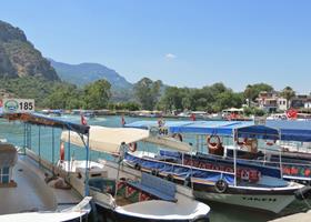 elven i Dalyan