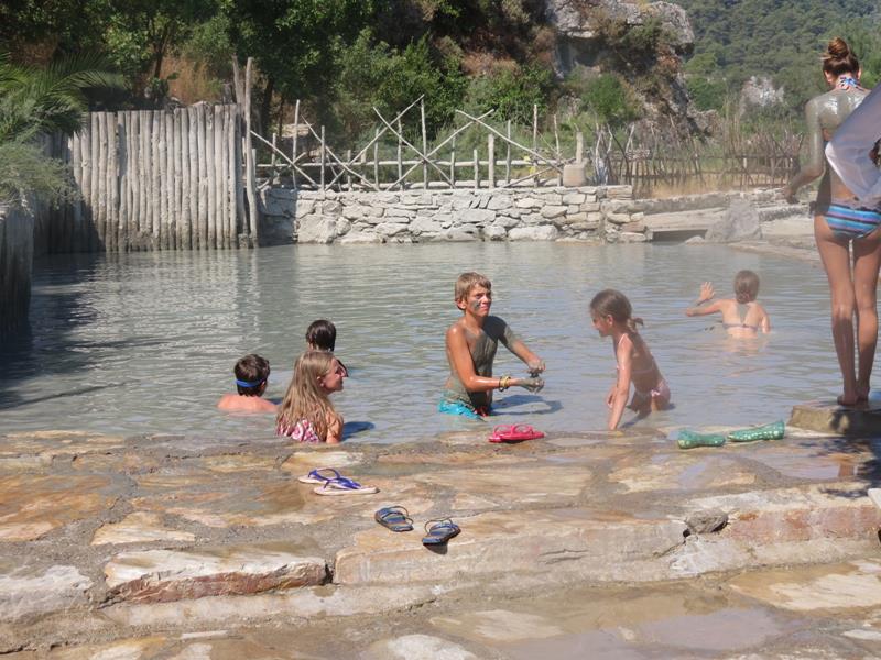 Thermalbad Dalyan Tyrkia