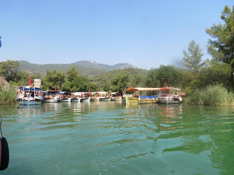 Thermalbad Dalyan Tyrkia