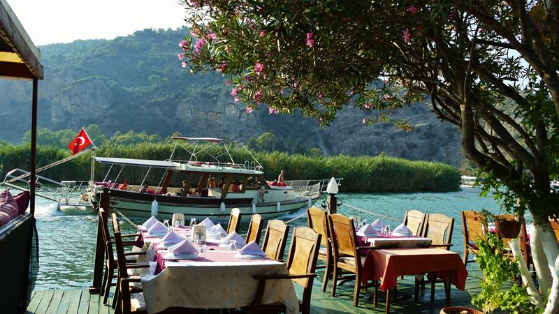 Restauranter i Dalyan