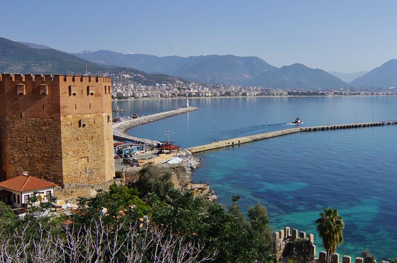 Kleopatraborgen Alanya Tyrkia