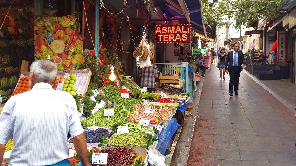 Kadiköy Asiasiden Istanbul Tyrkia