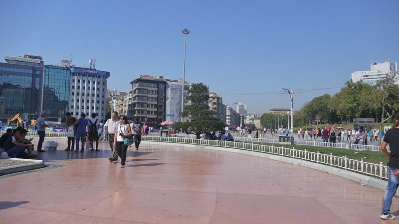 Taksim plassen Istanbul