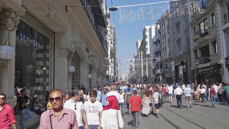 Istiklal cad Taksim  Istanbul Tyrkia