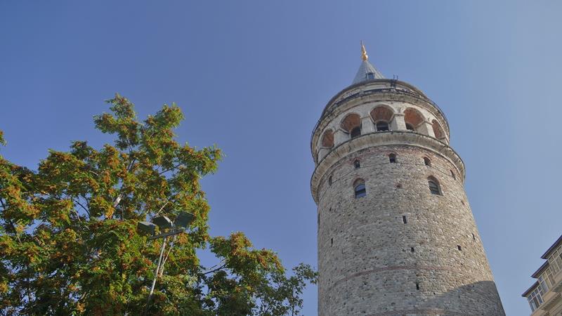 Galata Tower Istanbul Tyrkia