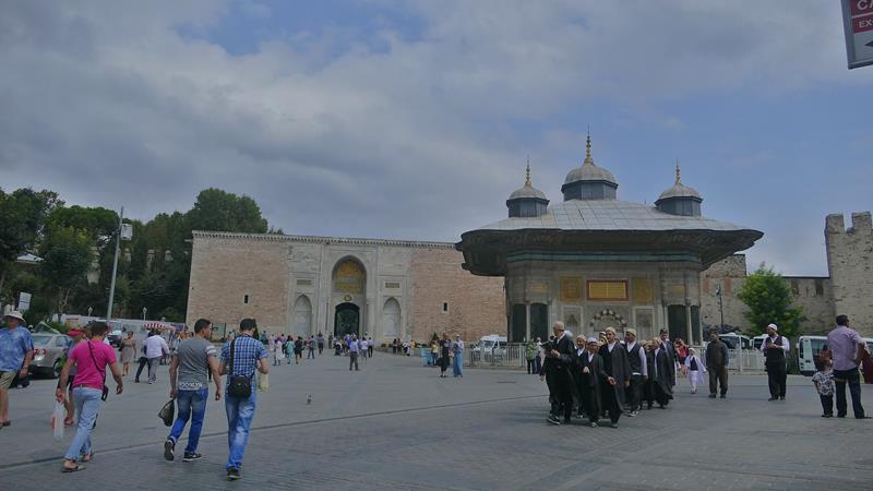 Topkapi palasset Istanbul Tyrkia