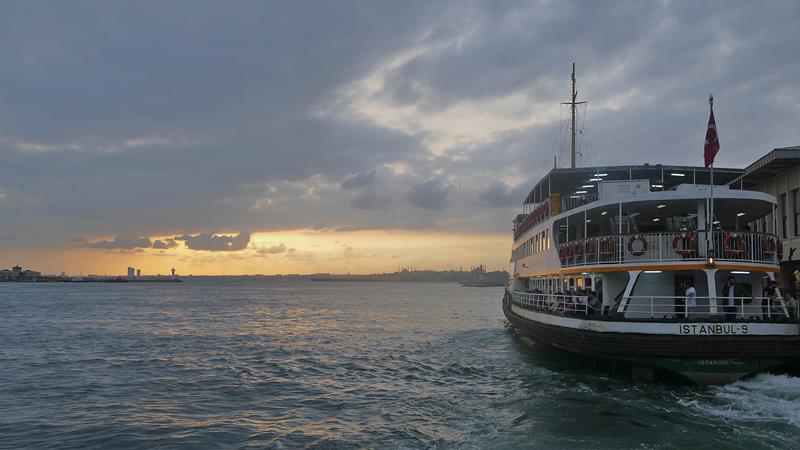 Kadiköy Asiasiden Istanbul Tyrkia