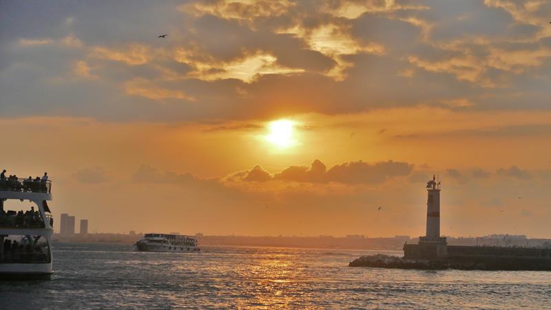 Kadiköy Asiasiden Istanbul Tyrkia