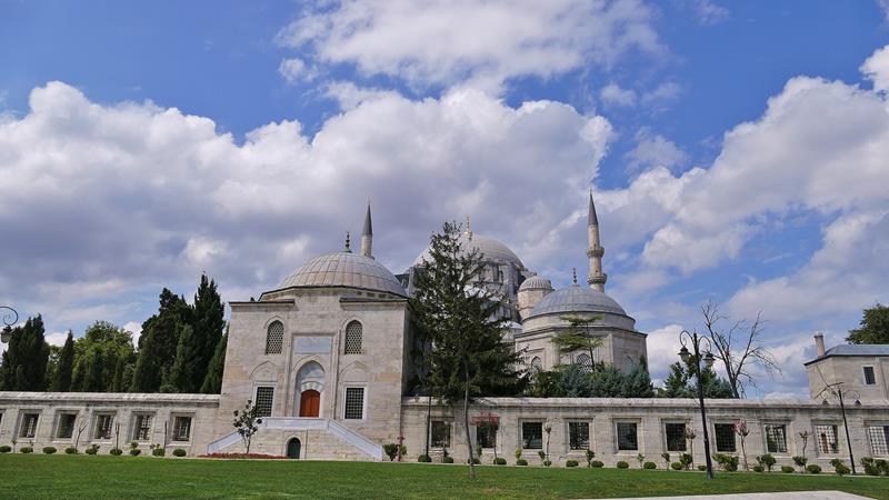 SÜLEYMANIYE MOSKEEN Istanbul Tyrkia