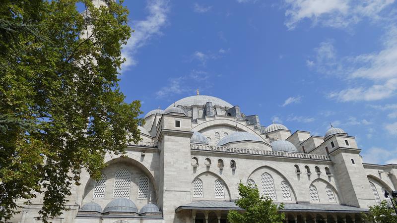 SÜLEYMANIYE MOSKEEN Istanbul Tyrkia