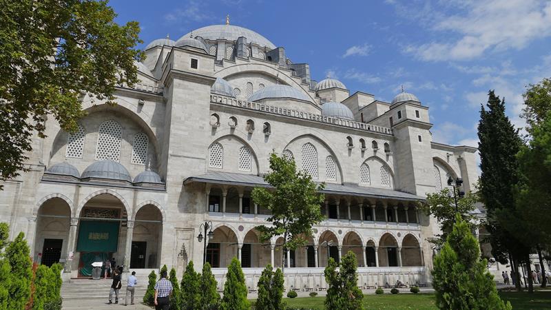 SÜLEYMANIYE MOSKEEN Istanbul Tyrkia