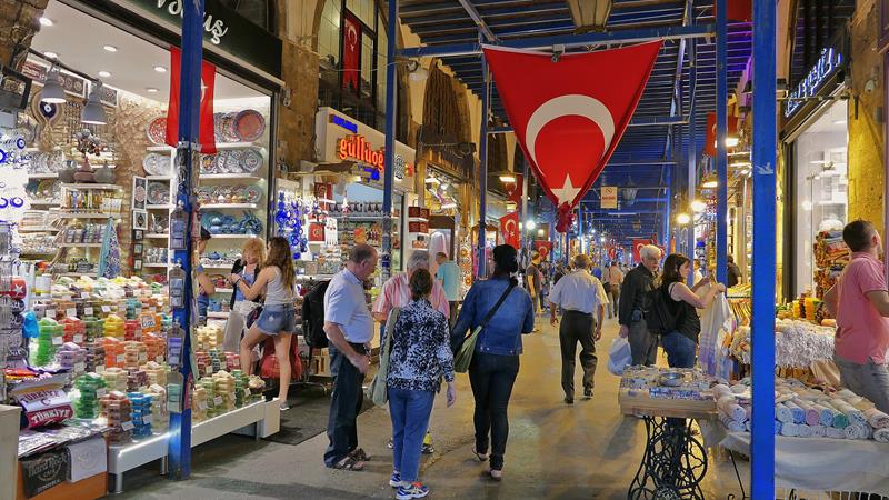 Krydderbazaren Misir Carsisi Istanbul Tyrkia