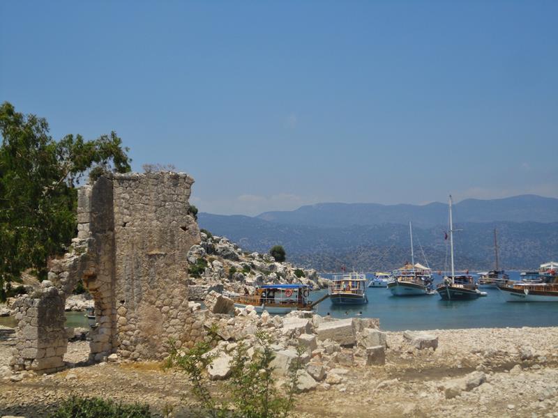 Kekova Kaleköy Tyrkia