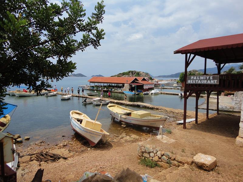 Havnen Kaleköy Tyrkia Simena Kekova