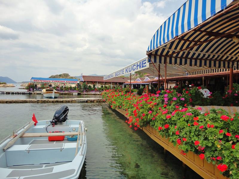 Havnen Kaleköy Tyrkia Simena Kekova