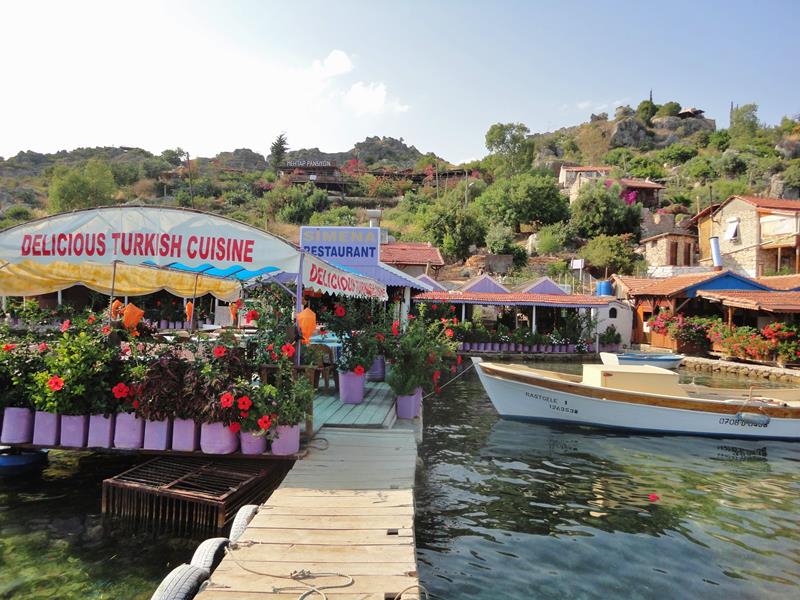 Havnen Kaleköy Tyrkia Simena Kekova