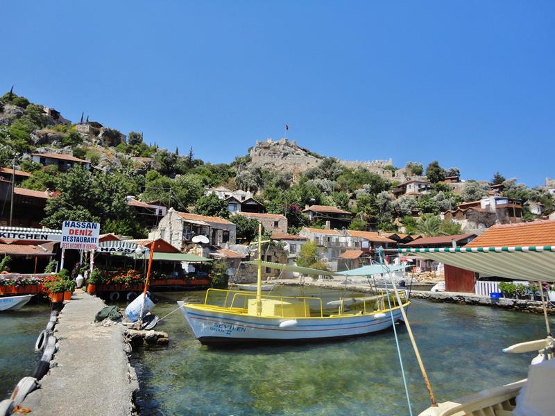 Havnen Kaleköy Tyrkia Simena Kekova