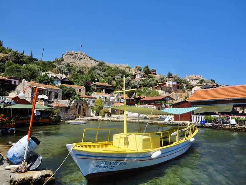 Havnen Kaleköy Tyrkia Simena Kekova