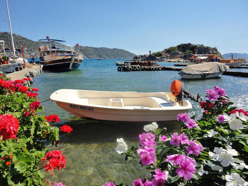 Havnen Kaleköy Tyrkia Simena Kekova